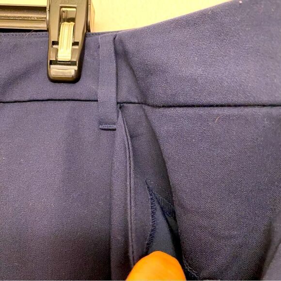 Old Navy High Waisted Pixie Flare navy blue Plus Size pants slacks trousers 24 - Picture 7 of 13